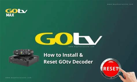 does gotv decoder come with a smart card|GOtv: Problems and solutions .